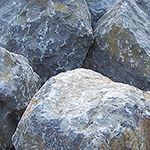 Limestone boulders