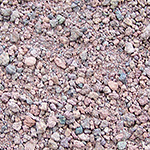 3/8-inch red cinder
